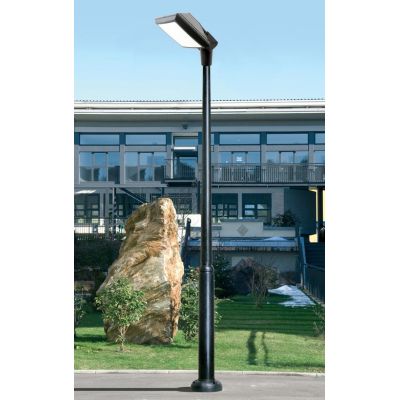EKTOR-GIORGIO LAMPIONE ALTEZZA 2,7 MT IN RESINA NERA, BIANCA O GRIGIA IP66 MADE IN ITALY FUMAGALLI DARK LIGHT - Cristalensi Shop