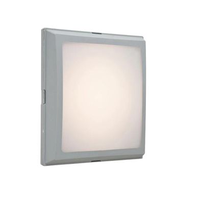 GIUSEPPE PLAFONIERA APPLIQUE ANGOLARE IP66 IN RESINA NERA,GRIGIA O BIANCA MADE IN ITALY FUMAGALLI DARK LIGHT - Cristalensi Shop