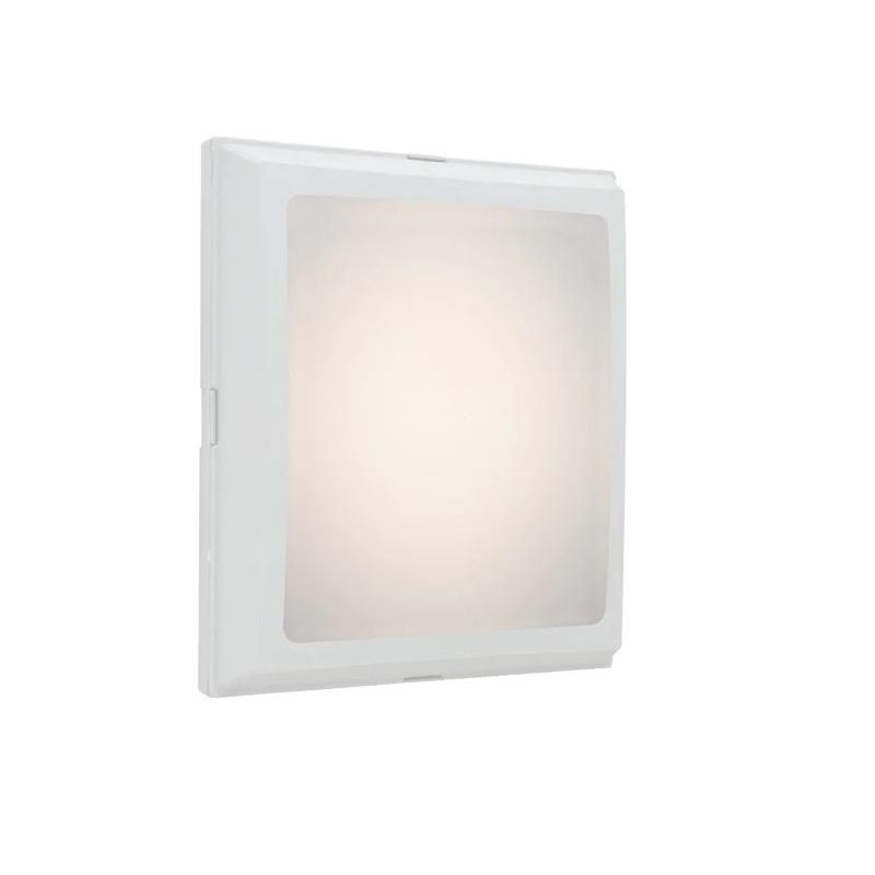 GIUSEPPE PLAFONIERA APPLIQUE ANGOLARE IP66 IN RESINA NERA,GRIGIA O BIANCA MADE IN ITALY FUMAGALLI DARK LIGHT - Cristalensi Shop