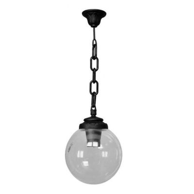 SICHEM G250 LAMPADA A SOSPENSIONE DA ESTERNO IP55 RESINA NERA CON GLOBO IN TRE COLORI MADE IN ITALY DARK LIGHT - Cristalensi Sho
