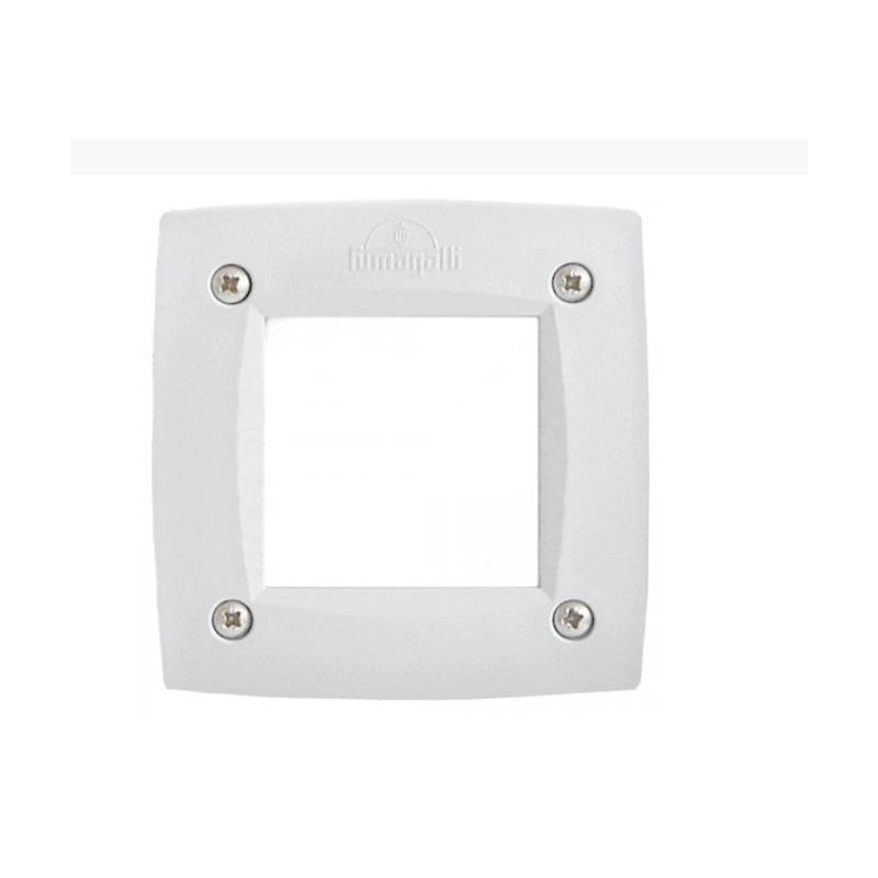 LETI 100 FARETTO DA INCASSO QUADRATO IP66 IN RESINA BIANCO,NERO O GRIGIO LAMPADINA GX53 INCLUSA SOSTITUIBILE DARK LIGHT - Crista