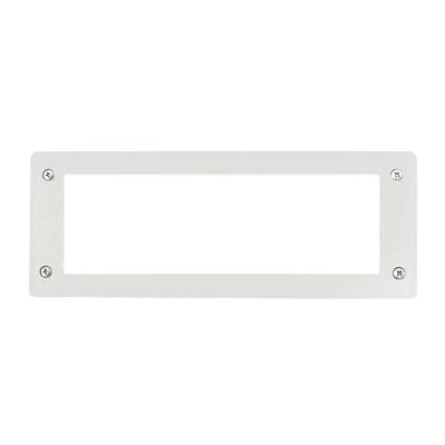 LETI 300 INCASSO IN RESINA NERA, BIANCA O GRIGIA E SCHERMO BIANCO IP66 CON PORTALAMPADE 1XE27 DARK LIGHT - Cristalensi Shop Onli