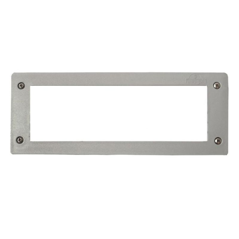 LETI 300 INCASSO IN RESINA NERA, BIANCA O GRIGIA E SCHERMO BIANCO IP66 CON PORTALAMPADE 1XE27 DARK LIGHT - Cristalensi Shop Onli