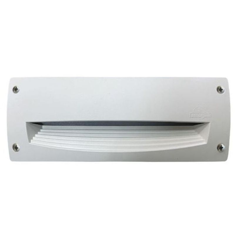 LETI 300 HS FARETTO RETTANGOLARE DA INCASSO IP66 IN RESINA BIANCA,GRIGIA O NERA MADE IN ITALY DARK LIGHT - Cristalensi Shop Onli