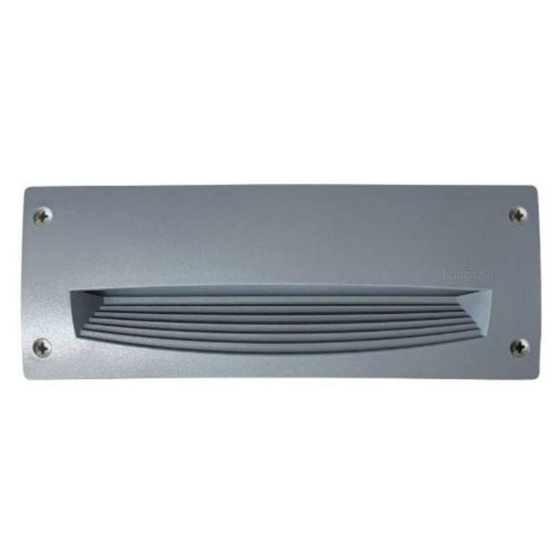 LETI 300 HS FARETTO RETTANGOLARE DA INCASSO IP66 IN RESINA BIANCA,GRIGIA O NERA MADE IN ITALY DARK LIGHT - Cristalensi Shop Onli