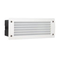 LETI 300 GL LAMPADA DA INCASSO RETTANGOLARE IP66 IN RESINA BIANCO,NERO O GRIGIO LAMPADINA E27 DARK LIGHT - Cristalensi Shop Onli 2