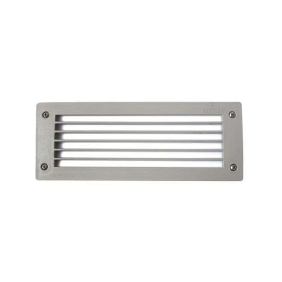 LETI 300 GL LAMPADA DA INCASSO RETTANGOLARE IP66 IN RESINA BIANCO,NERO O GRIGIO LAMPADINA E27 DARK LIGHT - Cristalensi Shop Onli