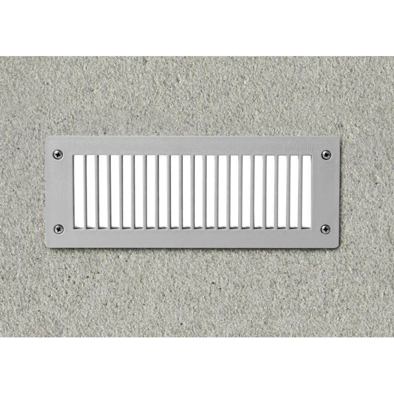 LETI 300 RS LAMPADA DA INCASSO RETTANGOLARE IP66 IN RESINA BIANCO,NERO O GRIGIO LAMPADINA E27 DARK LIGHT - Cristalensi Shop Onli