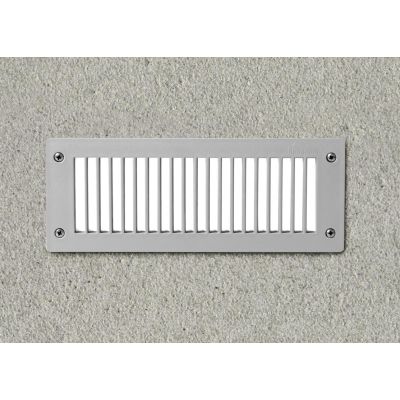 LETI 300 RS LAMPADA DA INCASSO RETTANGOLARE IP66 IN RESINA BIANCO,NERO O GRIGIO LAMPADINA E27 DARK LIGHT - Cristalensi Shop Onli