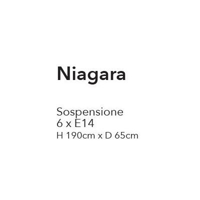 NIAGARA LAMPADARIO 6 LUCI IN METALLO NERO CON SFERE IN VETRO BIANCO OPALE MODERNO LAMPADINE E14 CRISTALENSI LUX - Cristalensi Sh