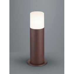 HOOSIC PALETTO CILINDRICO DA ESTERNI IP44 COLORE RUGGINE ATTACCO E27 DESIGN MODERNO TRIO LIGHTING - Cristalensi Shop Online