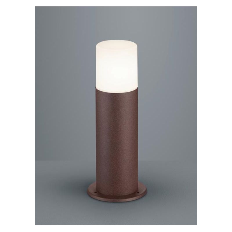 HOOSIC PALETTO CILINDRICO DA ESTERNI IP44 COLORE RUGGINE ATTACCO E27 DESIGN MODERNO TRIO LIGHTING - Cristalensi Shop Online