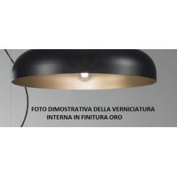 ELITE LAMPADARIO A SOSPENSIONE MODERNO IN METALLO BIANCO CON INTERNO IN TRE COLORI LAMPADINA E27 CRISTALENSI LUX - Cristalensi S 2