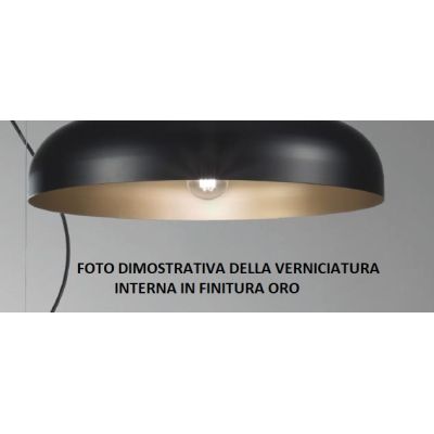 ELITE LAMPADARIO A SOSPENSIONE MODERNO IN METALLO BIANCO CON INTERNO IN TRE COLORI LAMPADINA E27 CRISTALENSI LUX - Cristalensi S
