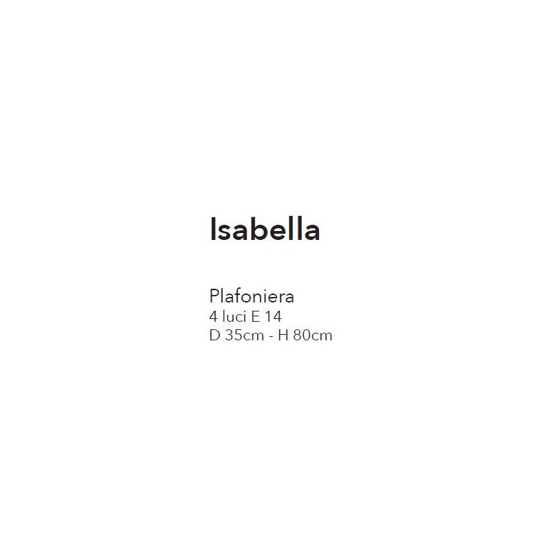 ISABELLA PLAFONIERA MODERNA IN METALLO CROMO CON PENDENTI IN CRISTALLO DIAMETRO CM 35 CRISTALENSI LUX - Cristalensi Shop Online