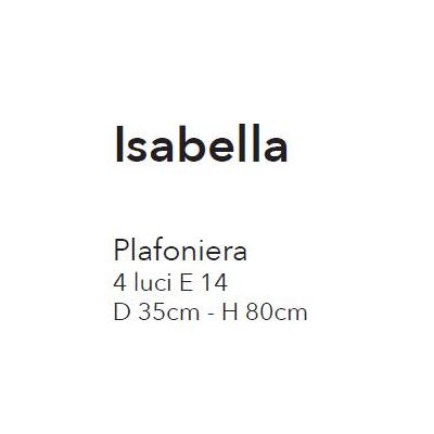 ISABELLA PLAFONIERA MODERNA IN METALLO CROMO CON PENDENTI IN CRISTALLO DIAMETRO CM 35 CRISTALENSI LUX - Cristalensi Shop Online
