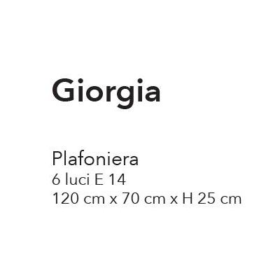 GIORGIA PLAFONIERA CLASSICA 6 LUCI METALLO AVORIO O BRONZO DIFFUSORI FLOREALI IN VETRO CRISTALENSI LUX - Cristalensi Shop Online