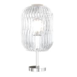 TENDER LUMETTO DA TAVOLA IN METALLO CON DIFFUSORE IN VETRO IN 6 FINITURE COLORE Top Light Illuminazione - Cristalensi Shop Onlin