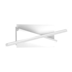 DNA LAMPADA DA PARETE MODERNA LED 15W LUCE 3000-4000K RETTANGOLARE BIANCA O ORO Top Light Illuminazione - Cristalensi Shop Onlin 2