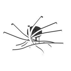 TORNADO PLAFONIERA MODERNA LED 60W LUCE 3000-4000K BACCHETTE ORIENTABILI 3 COLORI Top Light Illuminazione - Cristalensi Shop Onl 2