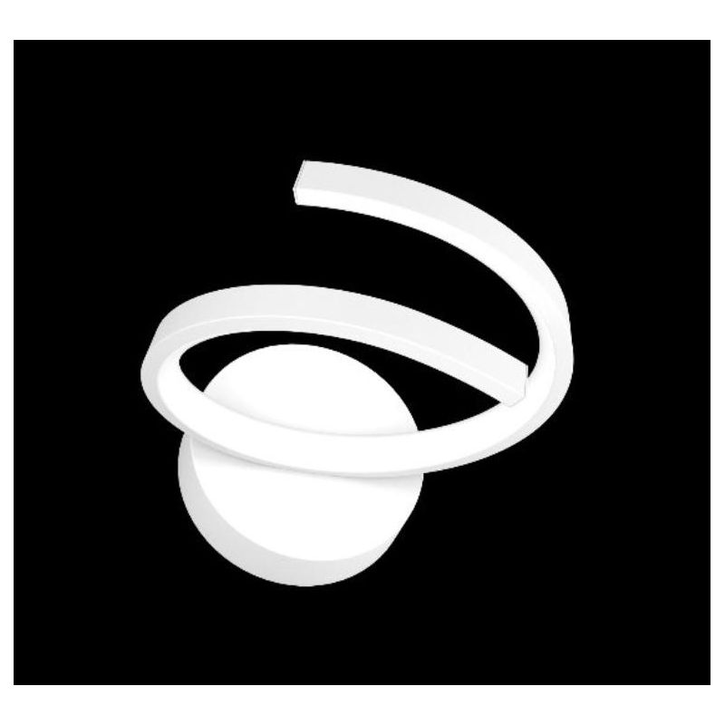 TORNADO APPLIQUE MODERNA ATTORCIGLIATA LED 12W LUCE 3000-4000K 3 COLORI Top Light Illuminazione - Cristalensi Shop Online