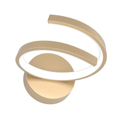 TORNADO APPLIQUE MODERNA ATTORCIGLIATA LED 12W LUCE 3000-4000K 3 COLORI Top Light Illuminazione - Cristalensi Shop Online