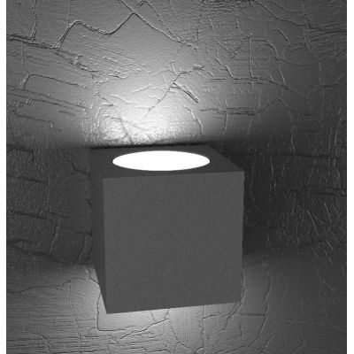 PLATE APPLIQUE IN METALLO 4 COLORI CON LAMPADINE LED SOSTITUIBILI Top Light Illuminazione - Cristalensi Shop Online