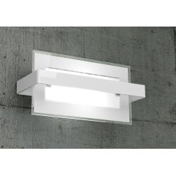 CROSS APPLIQUE PICCOLO CM 29 CON MONTATURA BIANCA,SABBIA O NERA VETRO SATINATO Top Light Illuminazione - Cristalensi Shop Online