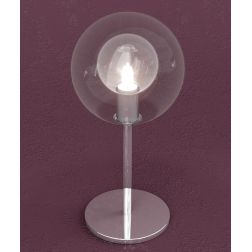 WILLOW LAMPADA DA TAVOLO MODERNA IN METALLO CROMATO CON DIFFUSORE IN TRE DIVERSE VERSIONI Top Light Illuminazione - Cristalensi 2