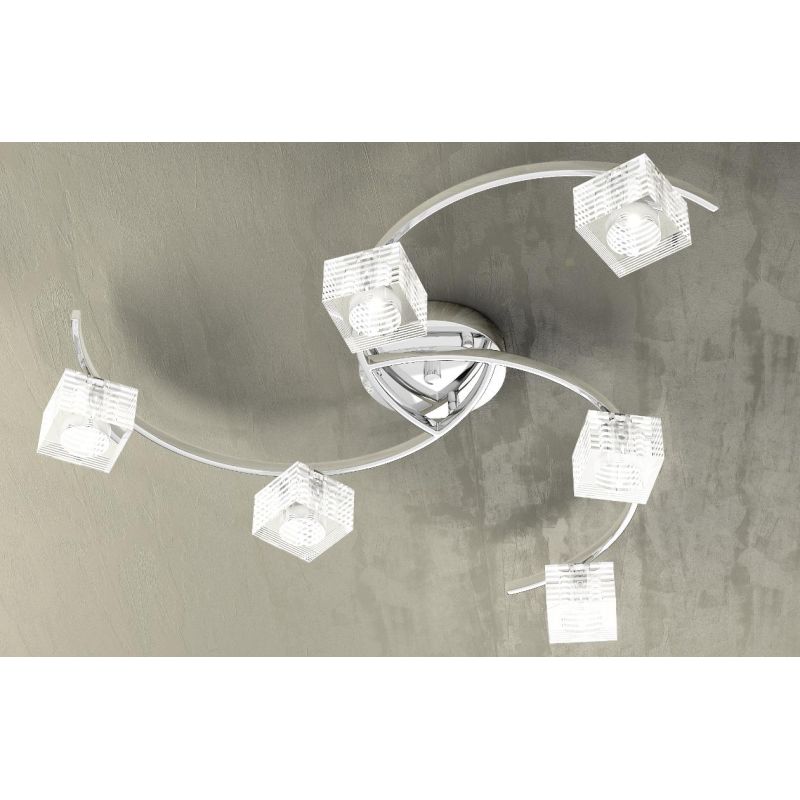METROPOLITAN G PLAFONIERA IN METALLO Top Light Illuminazione - Cristalensi Shop Online