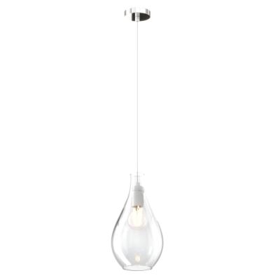 DROP 2.0 SOSPENSIONE MODERNA CON DIFFUSORE A GOCCIA D16 CM IN VETRO 4 COLORI ATTACCO E27 Top Light Illuminazione - Cristalensi S