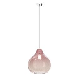 DRESS SOSPENSIONE SINGOLA D31 CM CON DIFFUSORE DI VETRO IN 3 COLORI LAMPADINA ATTACCO E27 MODERNA Top Light Illuminazione - Cris 2