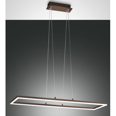 3394-45 BARD SOSPENSIONE MODERNA DI FORMA RETTANGOLARE LED 52W IN 5 COLORI DELLA FABAS LUCE Fabas Luce - Cristalensi Shop Online