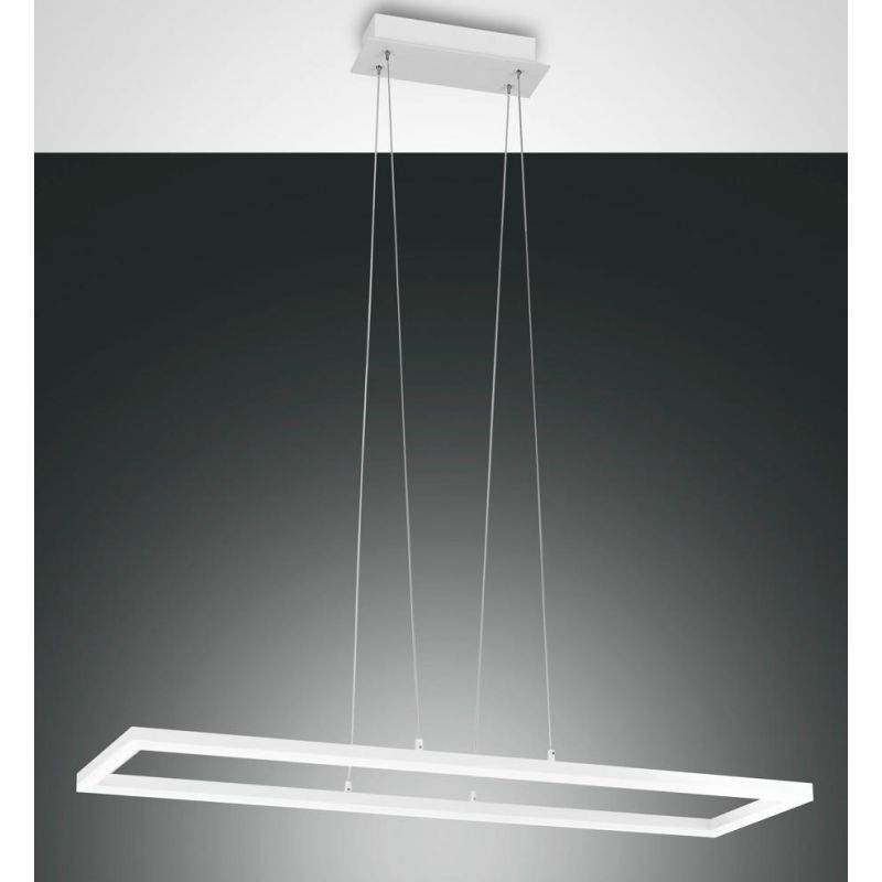3394-45 BARD SOSPENSIONE MODERNA DI FORMA RETTANGOLARE LED 52W IN 5 COLORI DELLA FABAS LUCE Fabas Luce - Cristalensi Shop Online