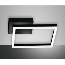 3394-21 BARD PLAFONIERA MODERNA DI FORMA QUADRATA CM 27X27 5 COLORI LED 22W Fabas Luce - Cristalensi Shop Online 2