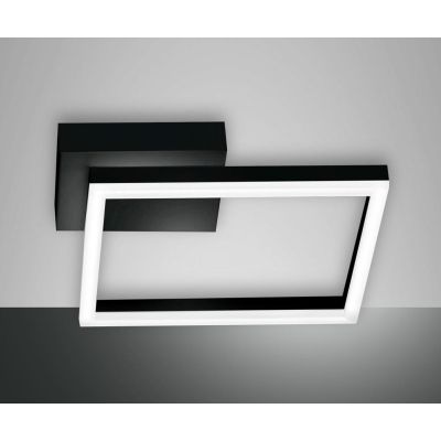 3394-21 BARD PLAFONIERA MODERNA DI FORMA QUADRATA CM 27X27 5 COLORI LED 22W Fabas Luce - Cristalensi Shop Online