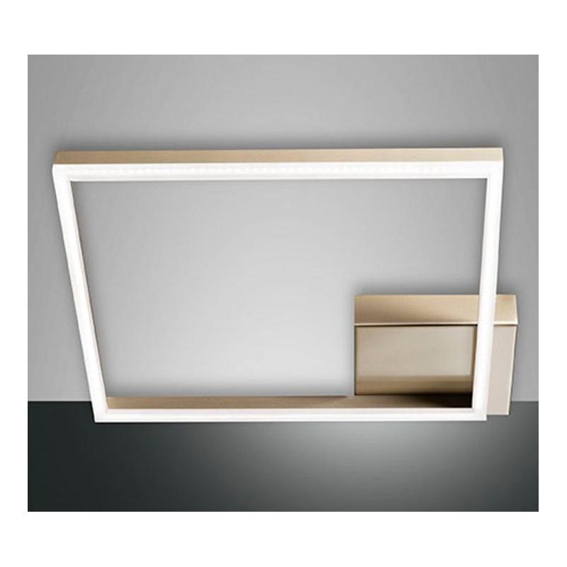 3394-61 BARD PLAFONIERA MODERNA DI FORMA QUADRATA 5 COLORI CM 42X42 LED 39W DI FABAS LUCE Fabas Luce - Cristalensi Shop Online