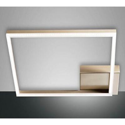 3394-61 BARD PLAFONIERA MODERNA DI FORMA QUADRATA 5 COLORI CM 42X42 LED 39W DI FABAS LUCE Fabas Luce - Cristalensi Shop Online