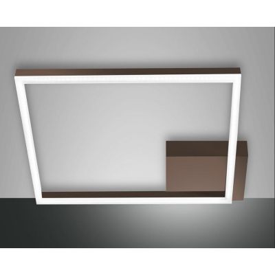 3394-61 BARD PLAFONIERA MODERNA DI FORMA QUADRATA 5 COLORI CM 42X42 LED 39W DI FABAS LUCE Fabas Luce - Cristalensi Shop Online