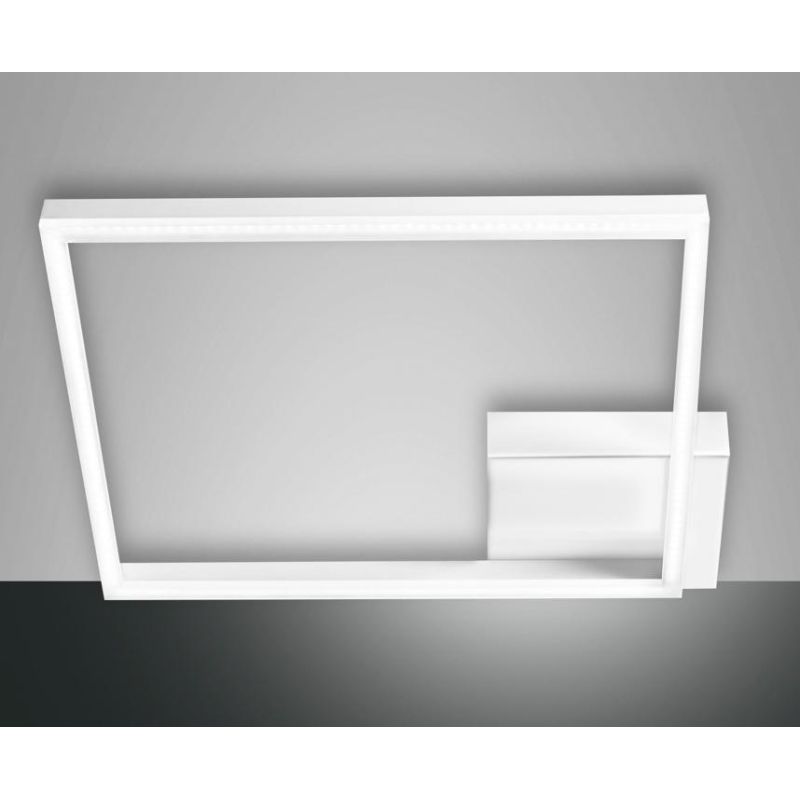 3394-61 BARD PLAFONIERA MODERNA DI FORMA QUADRATA 5 COLORI CM 42X42 LED 39W DI FABAS LUCE Fabas Luce - Cristalensi Shop Online