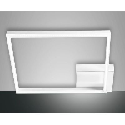 3394-61 BARD PLAFONIERA MODERNA DI FORMA QUADRATA 5 COLORI CM 42X42 LED 39W DI FABAS LUCE Fabas Luce - Cristalensi Shop Online