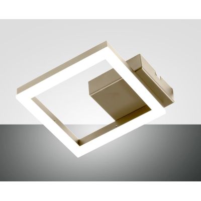 3394-24 BARD LAMPADA DA PARETE O SOFFITTO MODERNA DI FORMA QUADRATA LUMINOSO LED 11W IN 5 COLORI Fabas Luce - Cristalensi Shop O