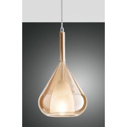 3481-40 LILA SOSPENSIONE IN VETRO AD UNA LUCE STILE MODERNO 5 COLORI DI FABAS LUCE Fabas Luce - Cristalensi Shop Online 2