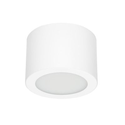 BOX SR PLAFONIERA ROTONDA D11 MODERNA BIANCA LED 7W LUCE 3000K-4000K DELLA LINEA LIGHT Linea Light - Cristalensi Shop Online
