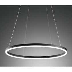 3508-40 GIOTTO SOSPENSIONE MODERNA AD ANELLO CON LED INTEGRATO 36W BIANCO O NERO DELLA FABAS LUCE Fabas Luce - Cristalensi Shop
