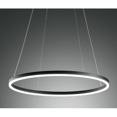 3508-40 GIOTTO SOSPENSIONE MODERNA AD ANELLO CON LED INTEGRATO 36W BIANCO O NERO DELLA FABAS LUCE Fabas Luce - Cristalensi Shop