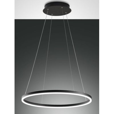 3508-40 GIOTTO SOSPENSIONE MODERNA AD ANELLO CON LED INTEGRATO 36W BIANCO O NERO DELLA FABAS LUCE Fabas Luce - Cristalensi Shop