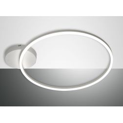 3508-61 GIOTTO PLAFONIERA MODERNA AD ANELLO CON LED INTEGRATO 36W BIANCA O NERA DELLA FABAS LUCE Fabas Luce - Cristalensi Shop O 2