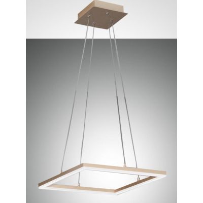 3394-40 BARD SOSPENSIONE MODERNA DI FORMA QUADRATA LED 39W BIANCO ORO ANTRACITE DELLA FABAS LUCE Fabas Luce - Cristalensi Shop O