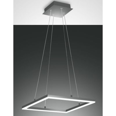 3394-40 BARD SOSPENSIONE MODERNA DI FORMA QUADRATA LED 39W BIANCO ORO ANTRACITE DELLA FABAS LUCE Fabas Luce - Cristalensi Shop O